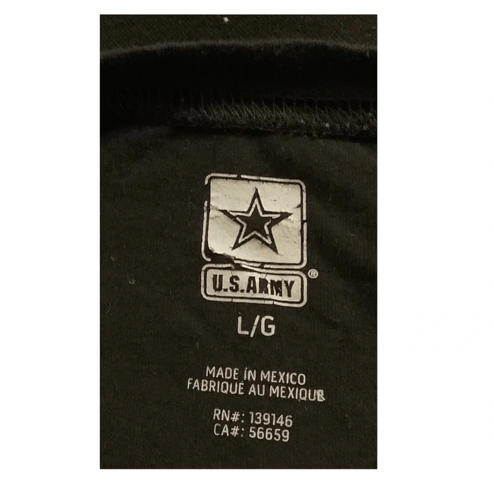 U.S. Army Black Short Sleeve Tee - Picture 2 of 5
